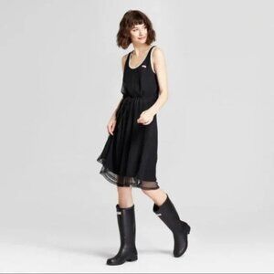 Hunter for Target Black Mesh Racerback Dress Size M
